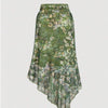 Summer Women's Loose And Long Skirt With Buttocks Wrapped