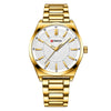 Mens Simple Business Waterproof Bar-Clasp Watch