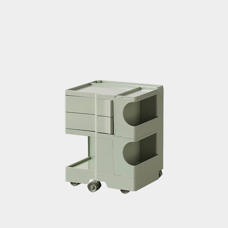 Ins Style Bedside Table Nordic 360 Rotating Storage Cabinet Locker ...