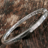 Fashion Temperament Handmade Silver Bracelet Children Ethnic Style Couple Gift