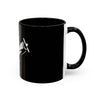 Pilot Pup Coffee Mug — Black Accent Ceramic Mug with Aviator Dog Design (11/15oz)