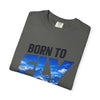 Born to Fly T-Shirt — Airplane Graphic Tee, "Sky Is Not The Limit" Aviation Pilot Shirt