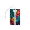 Colorful Waterfall Luggage Tags - Vibrant Travel Accessories for Adventurers