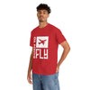 Born to Fly T-Shirt — Casual Classic Tee for Aviation Lovers