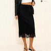 Women's Lace Patchwork Color Block Skirt