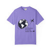 Travel Couple T-Shirt — "Different Places, Same Soul" Globe & Plane Tee