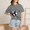 Travel Couple T-Shirt — "Different Places, Same Soul" Globe & Plane Tee