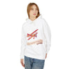 Travel Themed Unisex Lightweight Hooded Sweatshirt - 'It's Travel Time'