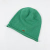 Breathable Knitted Linen Fisherman Hat With A Leather Patch Label