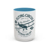 Flying Circus Adventure Coffee Mug, Travel Gift, Aviation Memories, Pilot Coffee Cup, Unique Airplane Mug