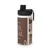 Stylish Stainless Steel Water Bottle, Travel Hydration, Eco-Friendly Water Container for Sports and Adventures, Gifts for Travel Enthusiasts