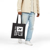Tote Bag — "Born to Fly" Plane Graphic Travel Tote