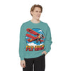 Fly High Vintage Airplane Sweatshirt, Unisex Crewneck Top, Cozy Gift for Aviation Lovers, Travel Lovers, Birthday Gift