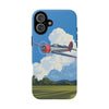 Vintage Airplane Phone Case | Tough Cases, Aviation Gift, Pilot Accessory, Cloud Design, Unique Phone Cover