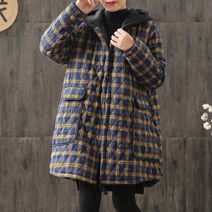 Large Size Cotton-padded Clothes Women's Winter Clothes Mid-length Coat Women's Art