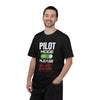 Pilot Mode On Please T-Shirt — Do Not Disturb Pilot Tee