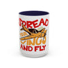 Spread Your Wings Coffee Mug, Inspirational Mug, Adventure Gift, Aviation Lover's Cup, Unique Travel Mug, Gift for Pilots, Fun Drinkware