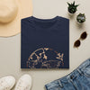 Travel Globe T‑Shirt — Minimalist World Map & Airplane Tee