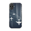 Aviation Clear Phone Case - Airplane Design, Travel Accessory, Unique Gift, Phone Cover, Aviation Enthusiast, Air Travel Lover