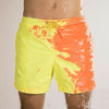 Magical Change Color Beach Shorts Summer Men Swimming Trunks Swimwear Swimsuit Quick Dry bathing shorts Beach Pant