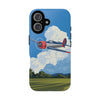 Vintage Airplane Phone Case | Tough Cases, Aviation Gift, Pilot Accessory, Cloud Design, Unique Phone Cover