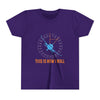 Youth Tee — 'This Is How I Roll' Airplane Speedometer Design