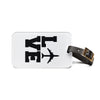 Travel Love Luggage Tag – "LOVE" Airplane Design