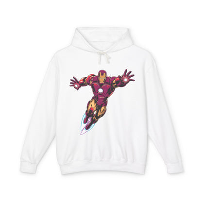 Unisex Lightweight Iron Man Hoodie - Comfy Superhero Sweatshirt for Fans