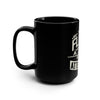 Flight Attendant Coffee Mug — 15oz Black Ceramic Gift for Cabin Crew