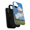 Vintage Airplane Phone Case | Tough Cases, Aviation Gift, Pilot Accessory, Cloud Design, Unique Phone Cover