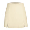 New Style Casual Skirt-trousers With Double Side Slits