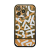 Graffiti English Silicone Phone Case Cover