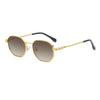 Metal Retro Feet Sunglasses European And American Fashion