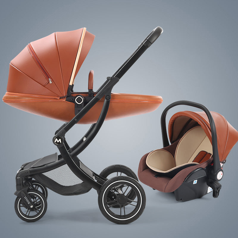 New Luxury Baby Stroller Carriage With Car Seat – Aviationkart