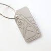 A380 Aluminum Alloy Boarding Pass Luggage Anti-lost Tag