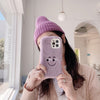 Simple Plush Embroidered Phone Case Cover