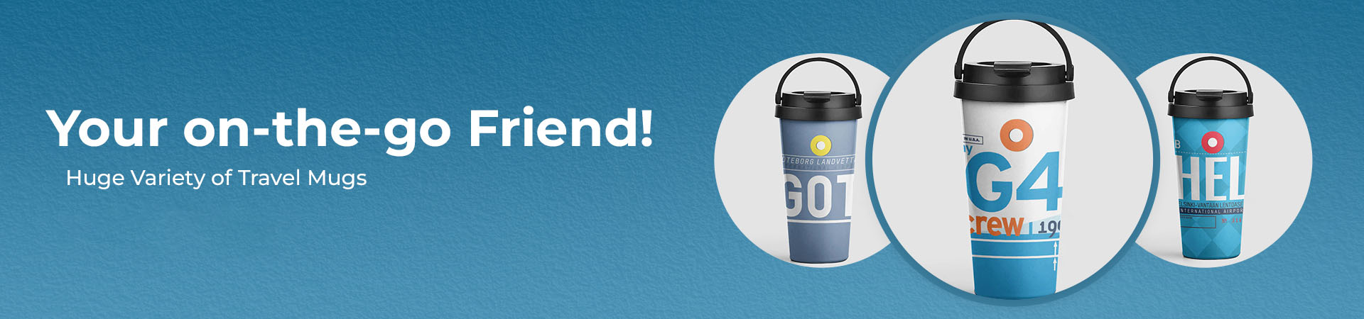 Aviation Kart Travel Mugs