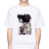 new 2020 death note t shirt man Short sleeve deathnote summer ryuuku ryuk print funny Men T-shirt japanese anime tshirt men tops