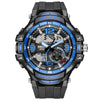 SMAEL Mens Watches Waterproof Sport Watch Light Digital Watch Military Clock Alarm 1350B Relogio Masculino Quartz Watches Sports