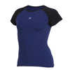 Vansydical Running Shirts Women's Yoga Tees Training Workout Short Sleeve Tops Quick Dry Sports Women Shirts