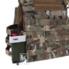 KRYDEX Spiritus Style Tourniquet Elastic Pouch For SOF-T Plate Carrier Chest Rig 2"*3" Hook & Loop Secure Storage Holder
