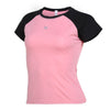 Vansydical Running Shirts Women's Yoga Tees Training Workout Short Sleeve Tops Quick Dry Sports Women Shirts