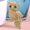 OI Large Bird Owls Vintage Brooches Antiques Bouquet Owl Hijab Pin Up Designer Wedded Broach Scarf Clips Jewelry Fleur De Lis