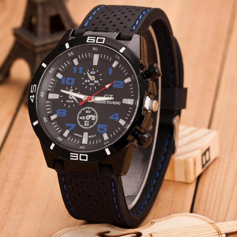 Leather Men's Quartz Clock watches male Sport Watches Leisure Herrenuhr Man Military Wrist Watch Reloj de hombre gifts