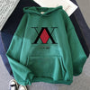 HUNTER X HUNTER Harajuku Pink Pullovers Casual Tops O-neck Women's Hooded Sweatshirt Student casua Hoodie Pullovers Long Sleeves