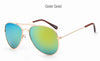 Boys Girls Retro Fashion Aviation Sunglasses Kids Goggles Students Pilot Sun Glasses Party Eyewear Outdoor Eye Glasses UV400