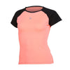 Vansydical Running Shirts Women's Yoga Tees Training Workout Short Sleeve Tops Quick Dry Sports Women Shirts