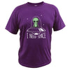 I Need Space Alien Tshirt UFO Cartoon Original Design Short Sleeved High Quality 100% Cotton T-shirt EU Size