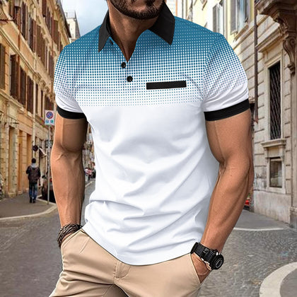 Short Sleeve Men's Sports Polo Shirt