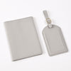 Pu Leather Bronzing Design Passport Holder Luggage Tag Suit Passport Case